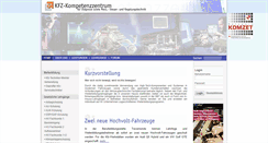 Desktop Screenshot of kfz-komzet.de